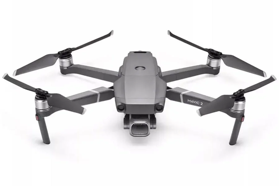 flying a drone with camera