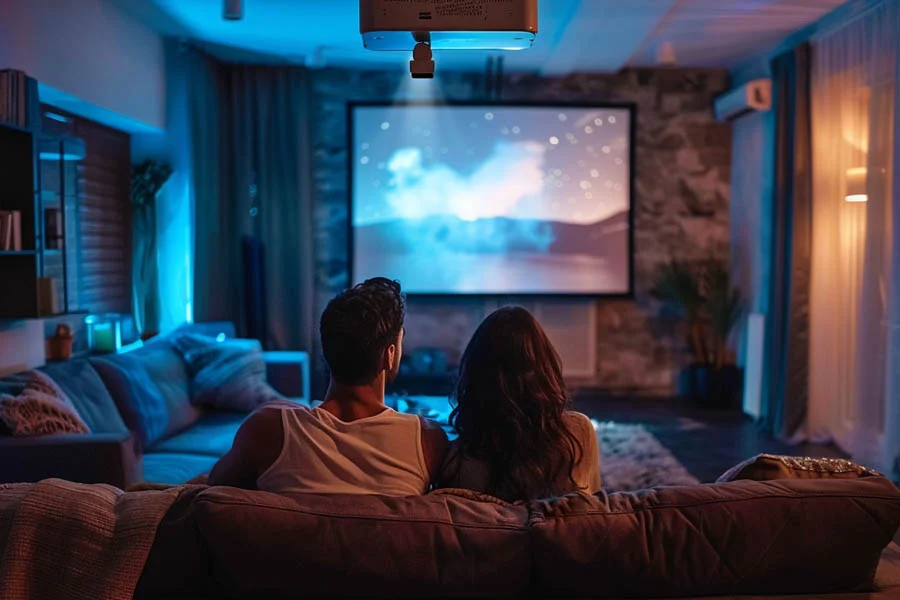 smart tv projector