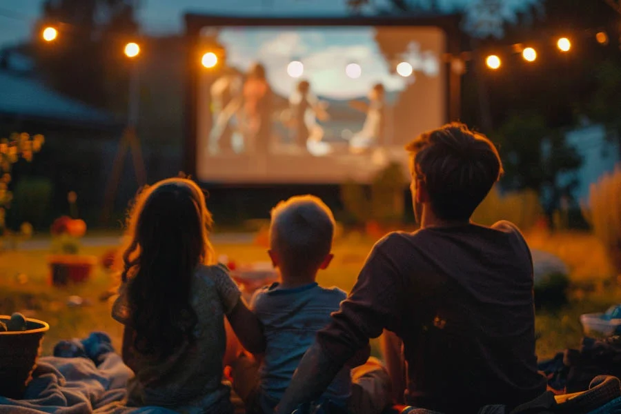 affordable outdoor projectors